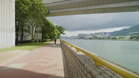 Stone-built-corniche-peaceful-HongKong-China-republic