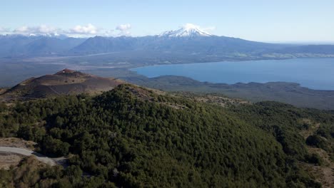 Aerial-View-Of-Volcan-Calbuco-At-Puerto-Varas-In-Los-Lagos-Region,-Chile