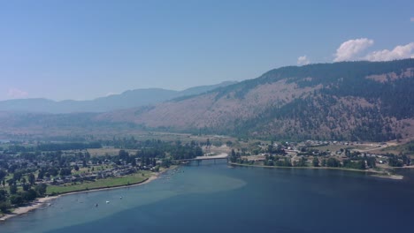 Chase-Village-by-Little-Shuswap-Lake:-Aerial-Exploration-of-Lakeside-Living