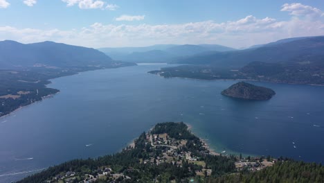 Aerial-Delight:-Exploring-the-Scenic-Majesty-of-Shuswap-Lake-and-Surroundings