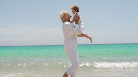 Loving-grandmother-playing-with-her-grandchild