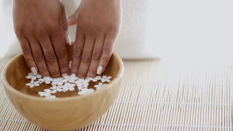 Female-Hands-And-Manicure-In-Spa-Salon