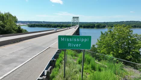 Mississippi-Fluss-Zeichen