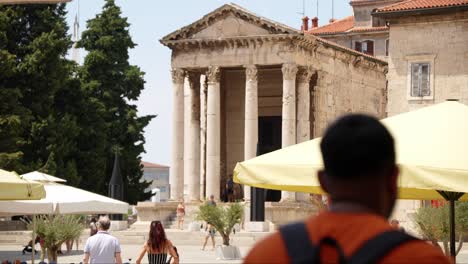 City-of-Pula,-Northwestern-Croatia