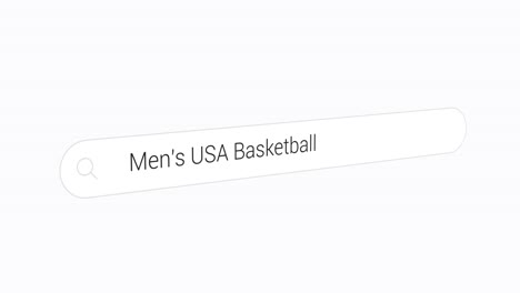 Typing-Men's-USA-Basketball-on-the-Search-Bar
