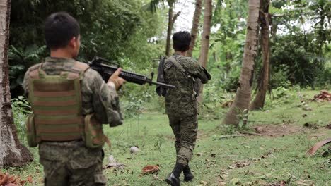 War-Troops-Asian-Soldiers-Walking-Through-Jungle-Abuse-Violence-Trama-Asia-Myanmar-Vietnam-War