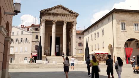 City-of-Pula,-Northwestern-Croatia