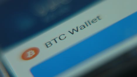 Bitcoin-Cryptocurrency-Digital-Wallet---Macro-Shot