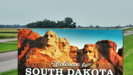Bienvenido-A-La-Señal-De-Tráfico-De-Dakota-Del-Sur