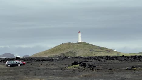 Iceland---Reykjanes-Peninsula:-A-Beacon-of-Light---Exploring-the-Iconic-Reykjanesviti-Lighthouse