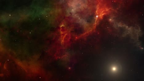 Deep-Space-Exploration-Travel-To-Nebula-in-the-universe