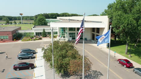 Aerial-View,-M-Health-Fairview-Clinic---North-Branch