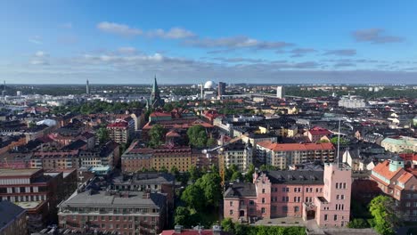 Stockholm-cityscape,-Sweden