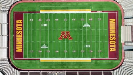 Fußballplatz-Der-Universität-Von-Minnesota