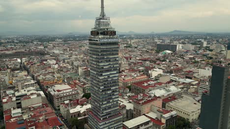 Stadtansichten-Von-Oben:-Erkundung-Von-CDMX-Aus-Torre-Latinoamericana,-Mexiko-Stadt