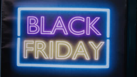 Glowing-black-friday-sale-signs