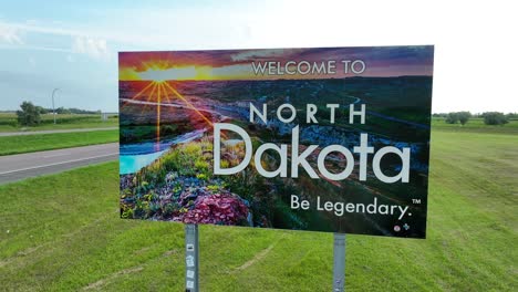 Bienvenido-A-La-Señal-De-Tráfico-De-Dakota-Del-Norte