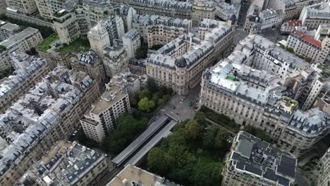 Paris-centre-buildings-with-railway-crossing-city