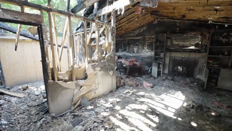 Inside-the-Living-Room-of-a-Burnt-Home-After-a-House-Fire