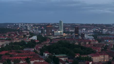 Göteborg-Stadt-Am-Abend