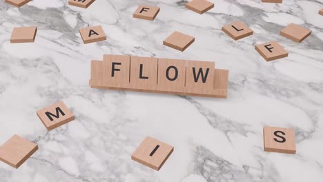Flow-word-on-scrabble