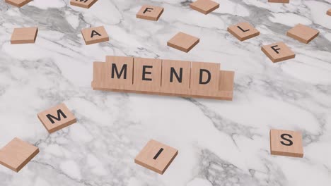 Mend-word-on-scrabble