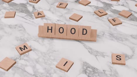 Hood-Wort-Auf-Scrabble