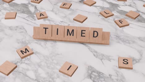 Timed-word-on-scrabble