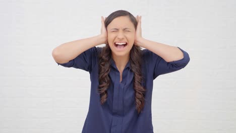 Afraid-and-frustrate-Indian-girl-shouting