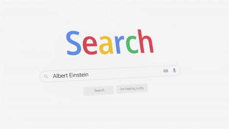 Albert-Einstein-Google-Suche