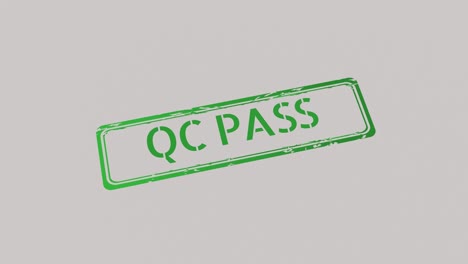 QC-Pass-Stempel