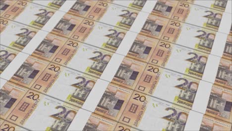 20-Billetes-De-Rublo-Bielorruso-Impresos-Por-Una-Prensa-Monetaria
