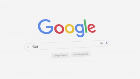 Gas-Google-Suche