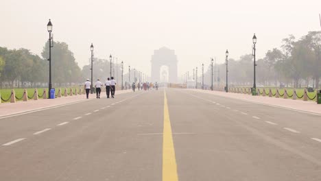 Delhi-Im-Winter-Mit-Umweltverschmutzung