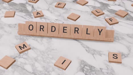ORDERLY-word-on-scrabble