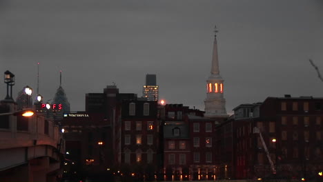 Un-Barrio-De-Filadelfia-Por-La-Noche