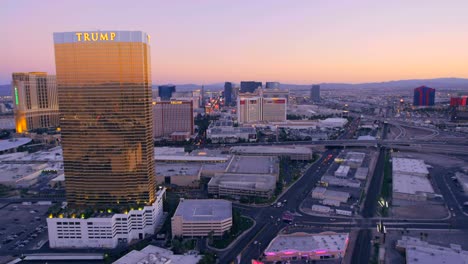 Aerial-view-of-Trump-International-Hotel-in-Las-Vegas-Nevada-1