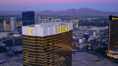 Aerial-view-of-Trump-International-Hotel-in-Las-Vegas-Nevada-3
