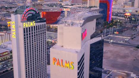 Luftaufnahme-Der-Palmen-In-Las-Vegas-Nevada