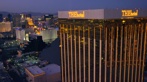 Aerial-view-of-THEhotel-in-Las-Vegas-Nevada