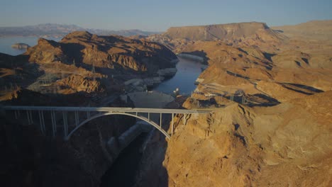 Aerial-view-of-the-Hoover-Dam-with-Lake-Mead-in-the-background-1