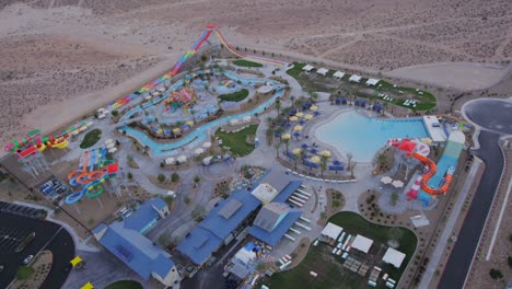 Aerial-view-of-a-water-park-near-Las-Vegas-Nevada