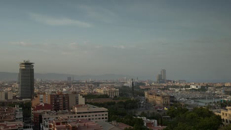 Barcelona-Montjuic-Sonnenuntergang-4k-02