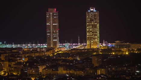 Barcelona-Tibidabo-Night-Towers-4K-01