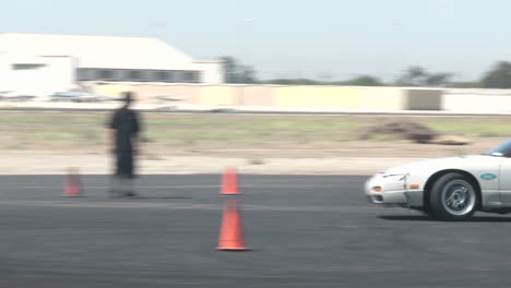 A-Driver-Does-Figure-Eights-As-It-Practices-Drifting-At-Camarillo-Airport