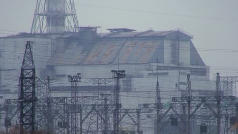 Tilt-Up-Enthüllt-Die-Reaktoren-Nach-Der-Atomkatastrophe-Ruinen-Von-Tschernobyl
