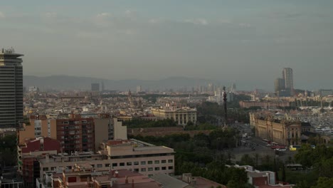 Barcelona-Montjuic-Sonnenuntergang-4k-03