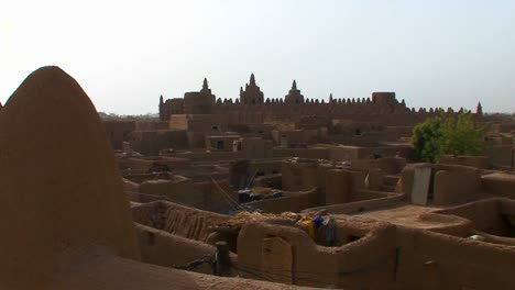 Die-Berühmte-Moschee-Von-Djenne-Mali