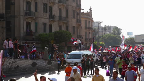 Demonstranten-Marschieren-In-Kairo-Ägypten-6