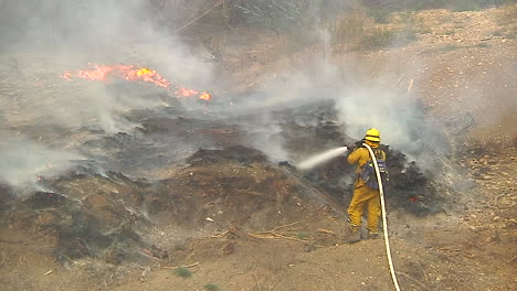 Feuerwehrleute-Arbeiten-Hart-Daran,-Buschfeuer-Einzudämmen,-Die-Während-Des-Thomasfeuers-In-Ventura-County,-Kalifornien,-Außer-Kontrolle-Geraten-Sind-3